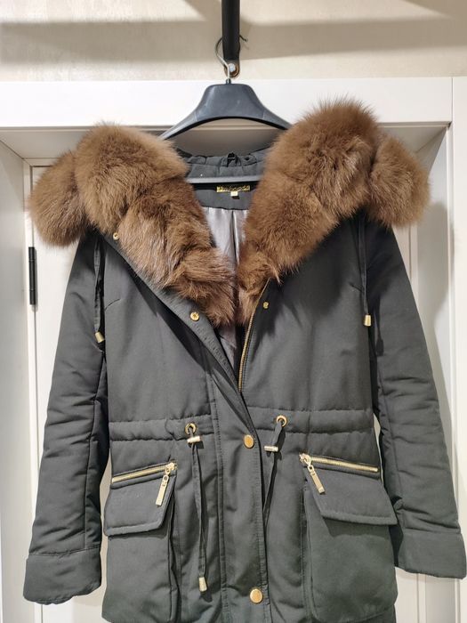Парка зимова з натуральним хутром