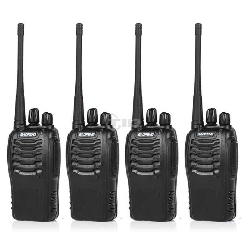 Pack 4x Walkie Talkies + Acessórios - NOVOS