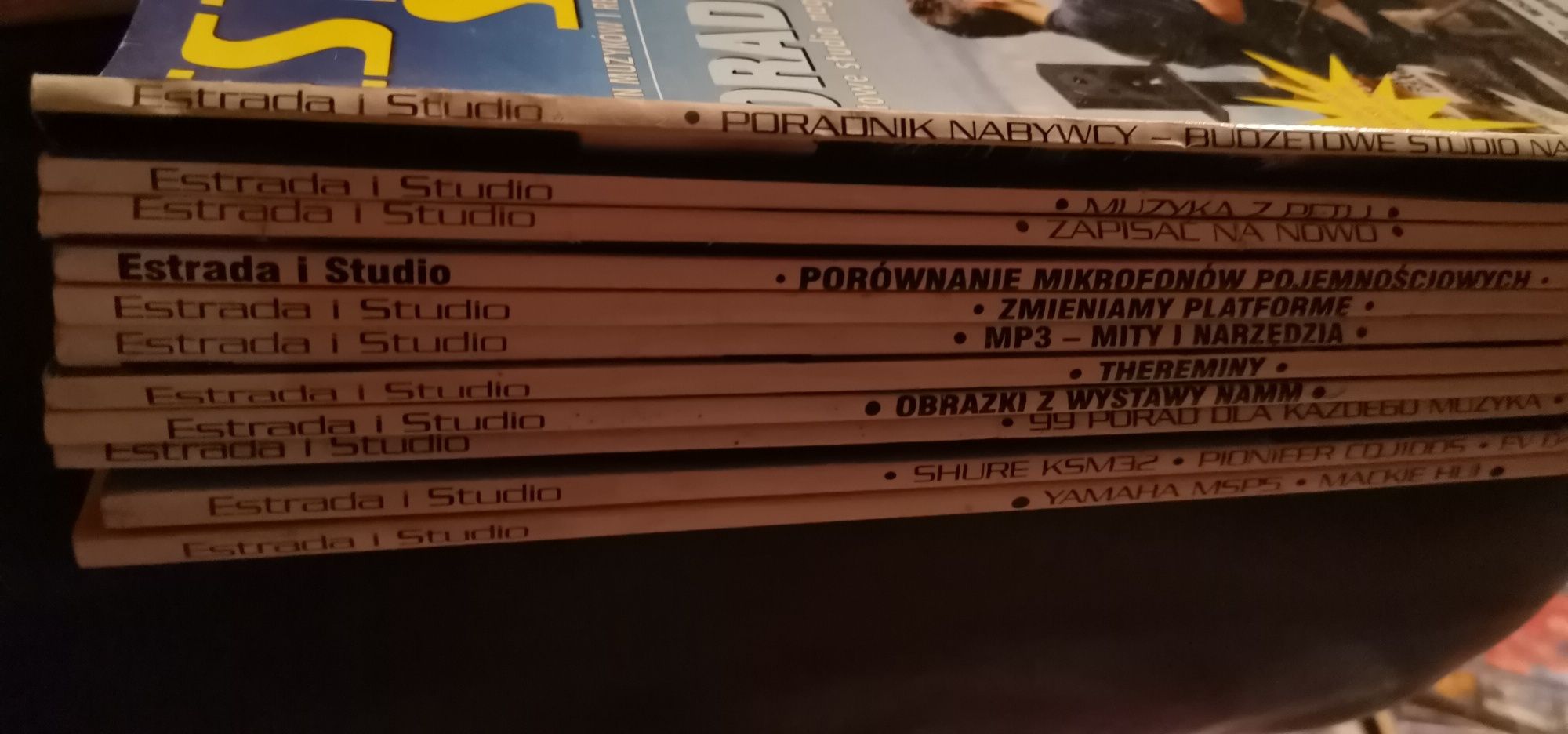 Estrada i Studio czasopismo 12 numerow cały1999r