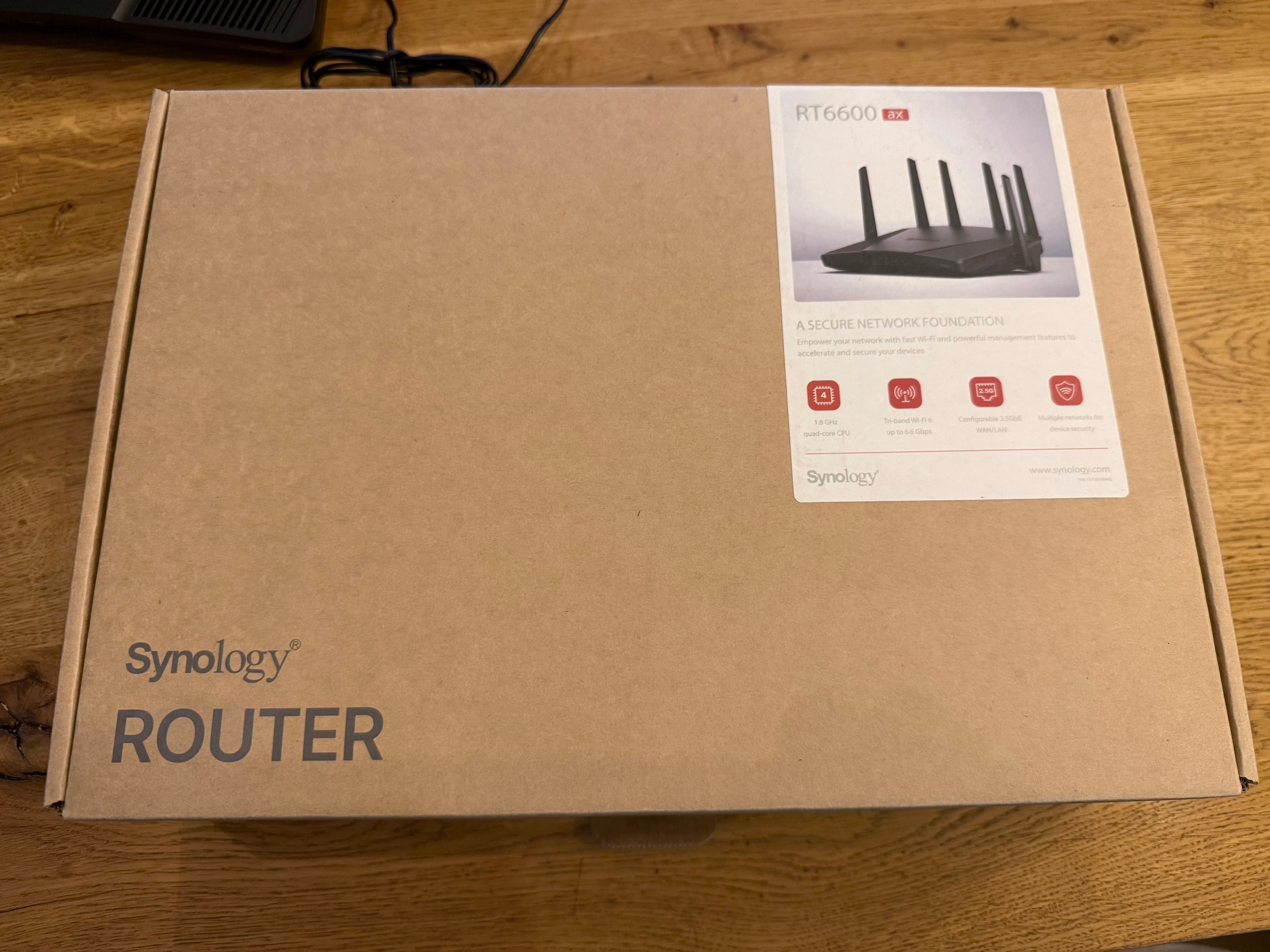 Router Synology RT6600 AX