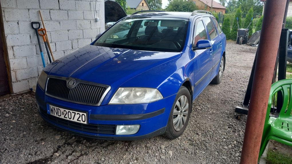 Skoda octavia 1,9 tdi uszkodzona