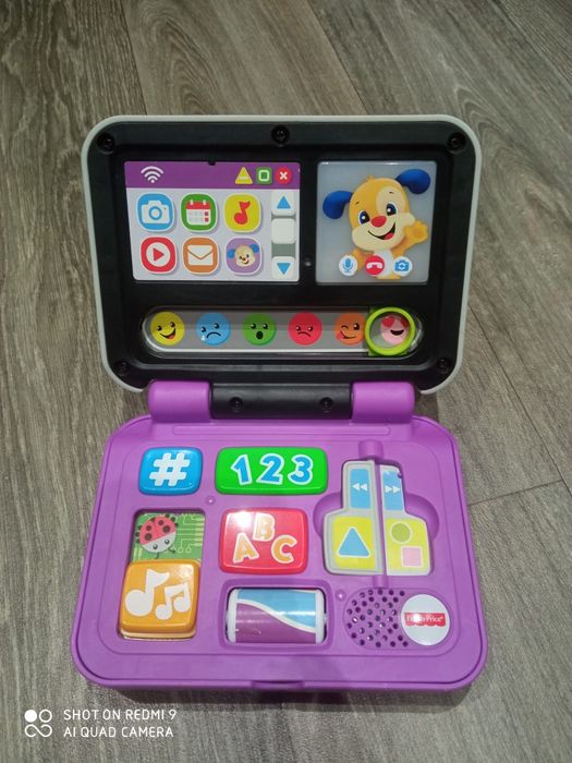 Fisher Price. Zabawka interaktywną. Laptop