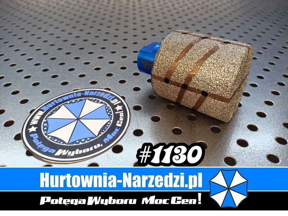 Frez, tarnik diamentowy do betonu ceramiki kamienia gresu glazury 50mm