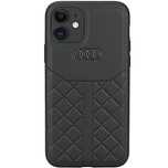 Etui Audi Genuine Leather na iPhone 12 / iPhone 12 Pro - czarne