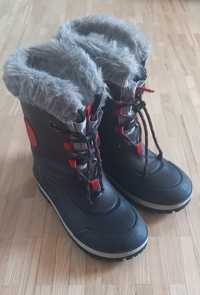 Buty turystyczne śniegowce r.35 Quechua dla dzieci skórzane