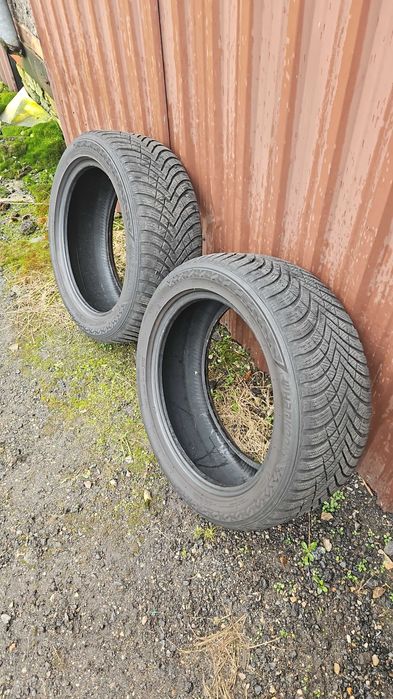 Opony zimowe 17cali dwie sztuki