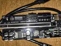 Risers PCIe 1x a 16x Ver 010S e Ver 009S