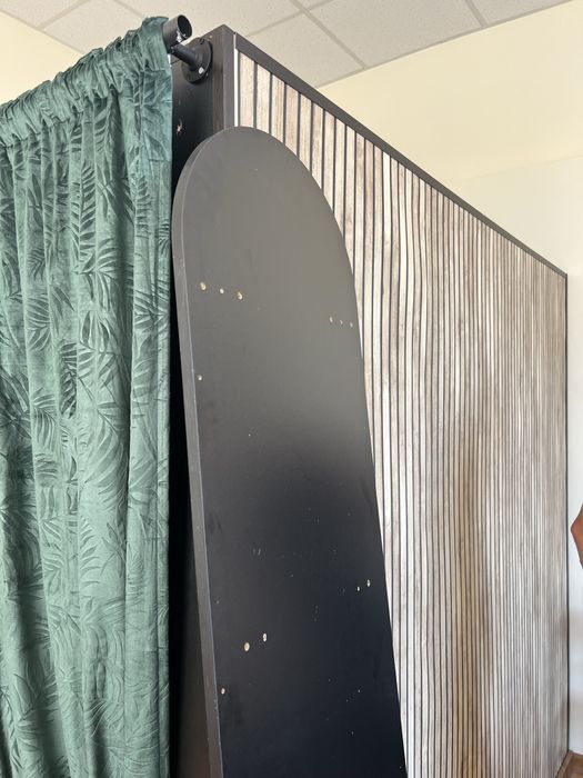 Blat do komody / stołu – czarny, nowy z drobnymi otworami