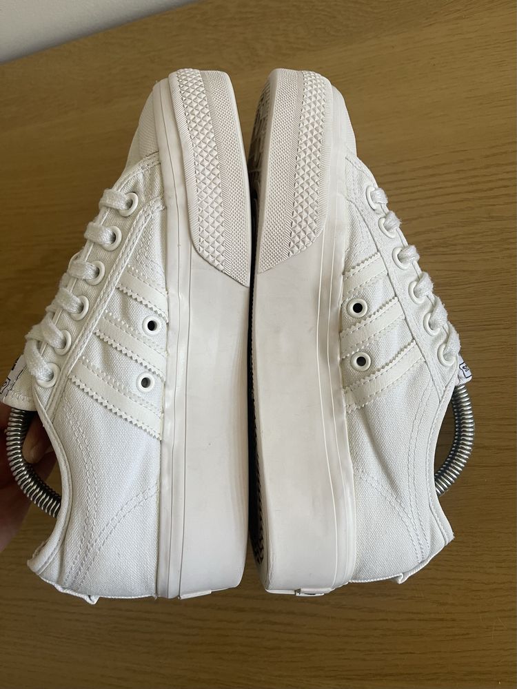 Adidas Nizza White