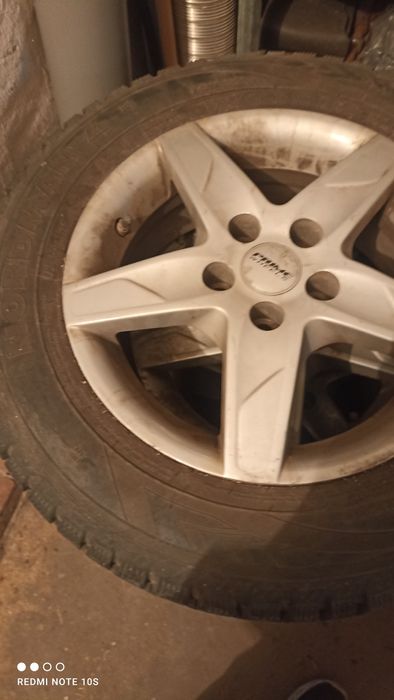 Koła alu z nowymi. oponami bezpieczna zima