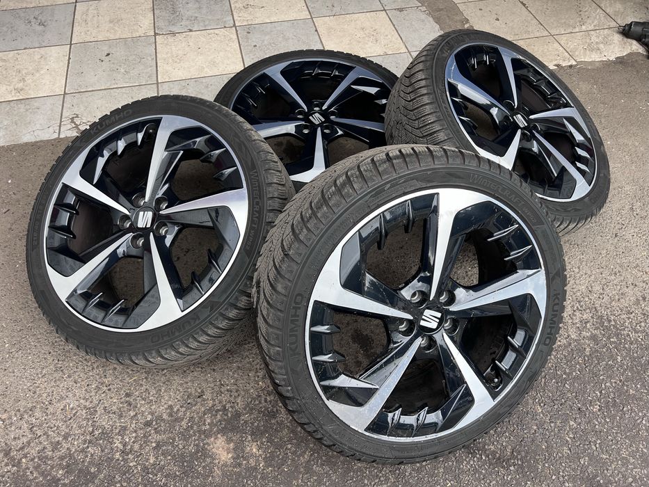 oryginalne koła zima 18” 5x100 SEAT IBIZA 6F 215/40 R18 dot2023