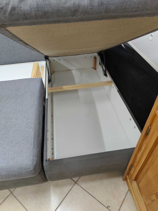 narożnik z funkcją spania