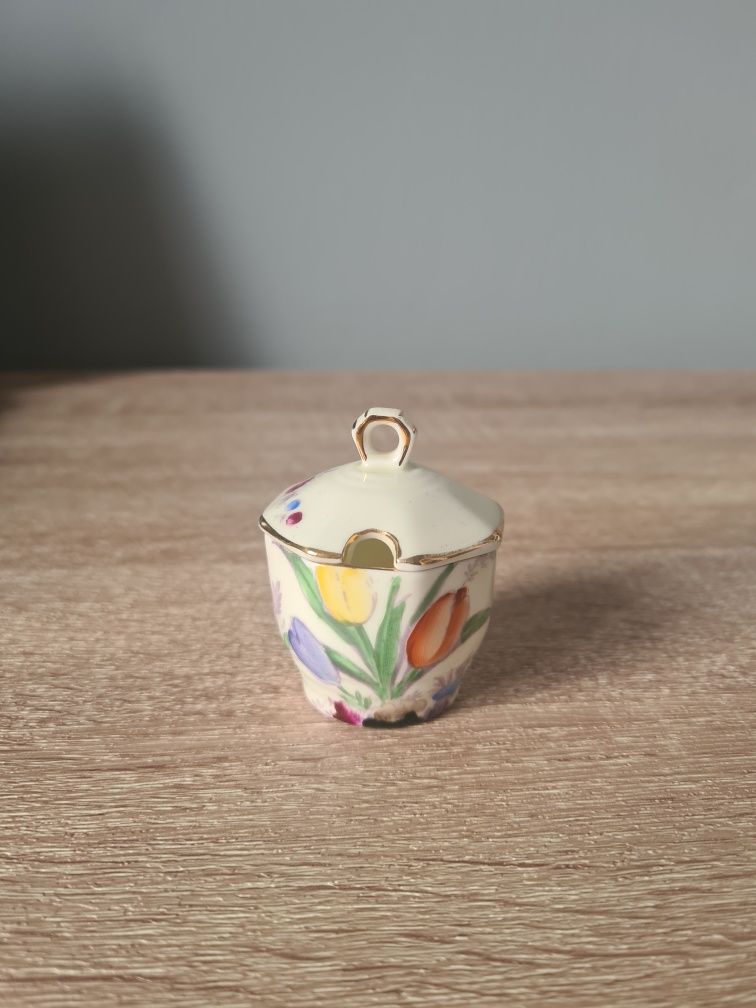 Mini cukierniczka porcelanowa, Plant Tuscan China