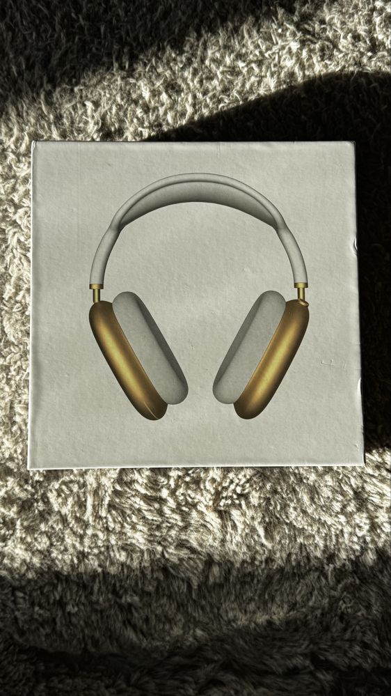Inpods Max Branco/Dourado ou Preto