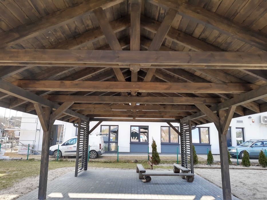 garaż garaże wiata altana altanki domek drewniany