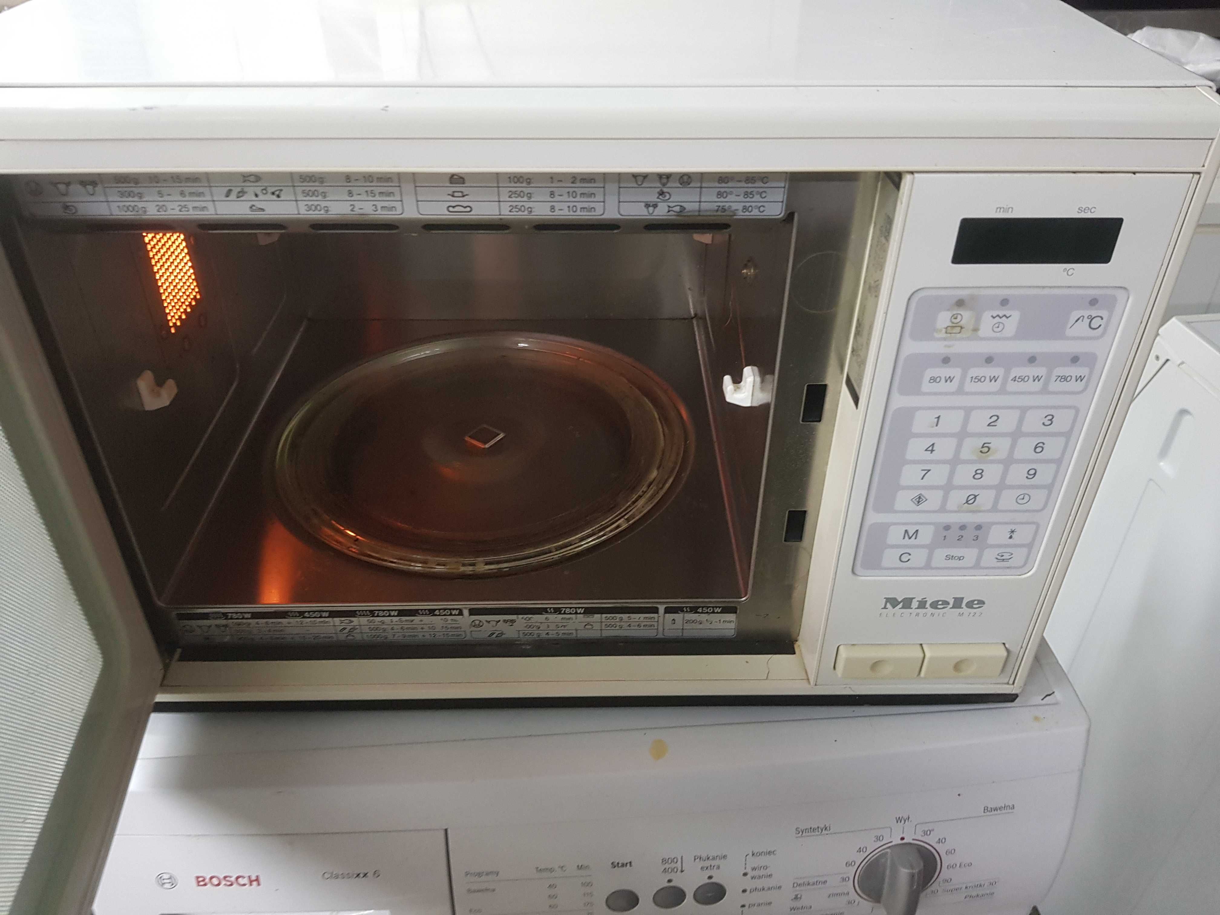 Mikrofala Miele M 722 profesjonalna Kuchnia mikrofalowa na części