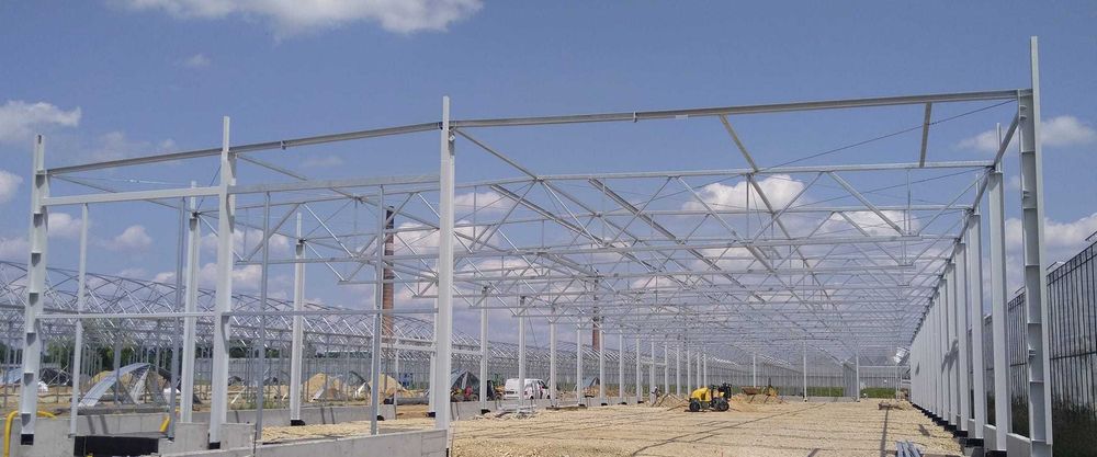 Konstrukcja stalowa Hala stalowa Hala Magazynowa Magazyn Ocynk