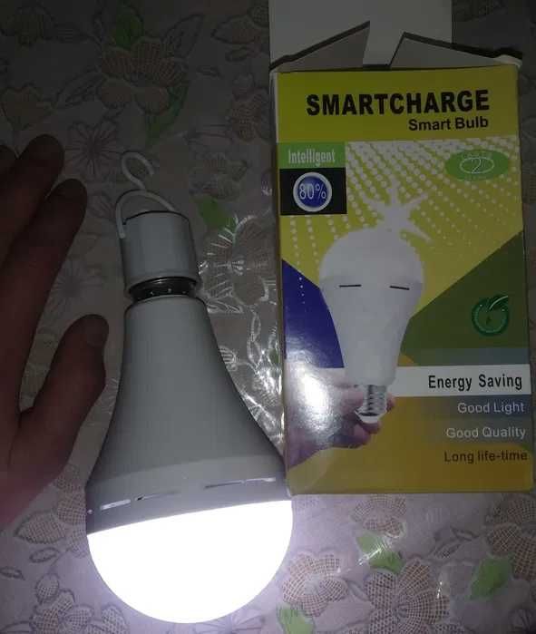 Led лампи з акумулятором 15Вт E27. SMARTCHARGE Smart Bulb