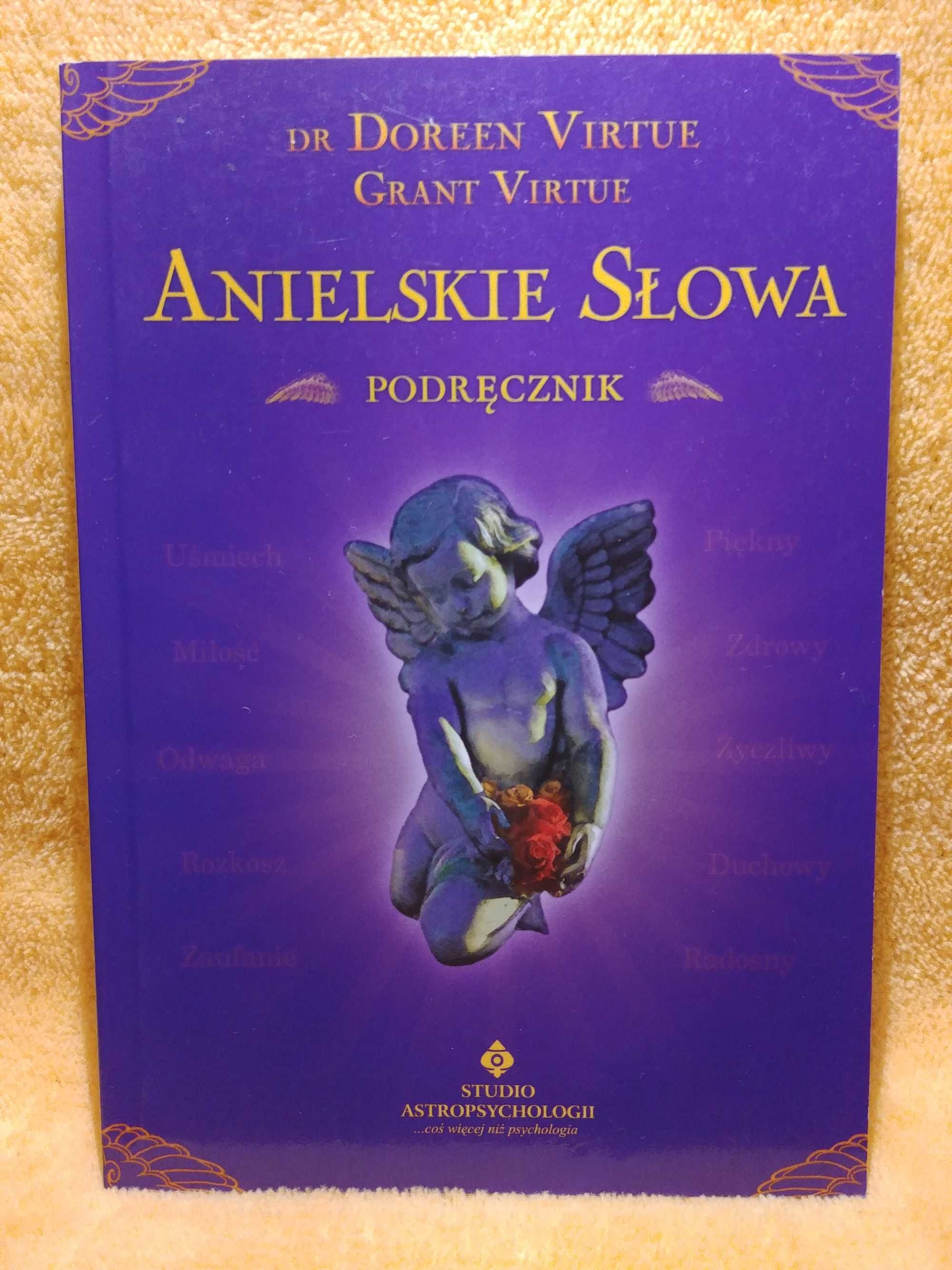 Książka Anielskie Słowa - Doreen Virtue - unikat - anioły  -20%