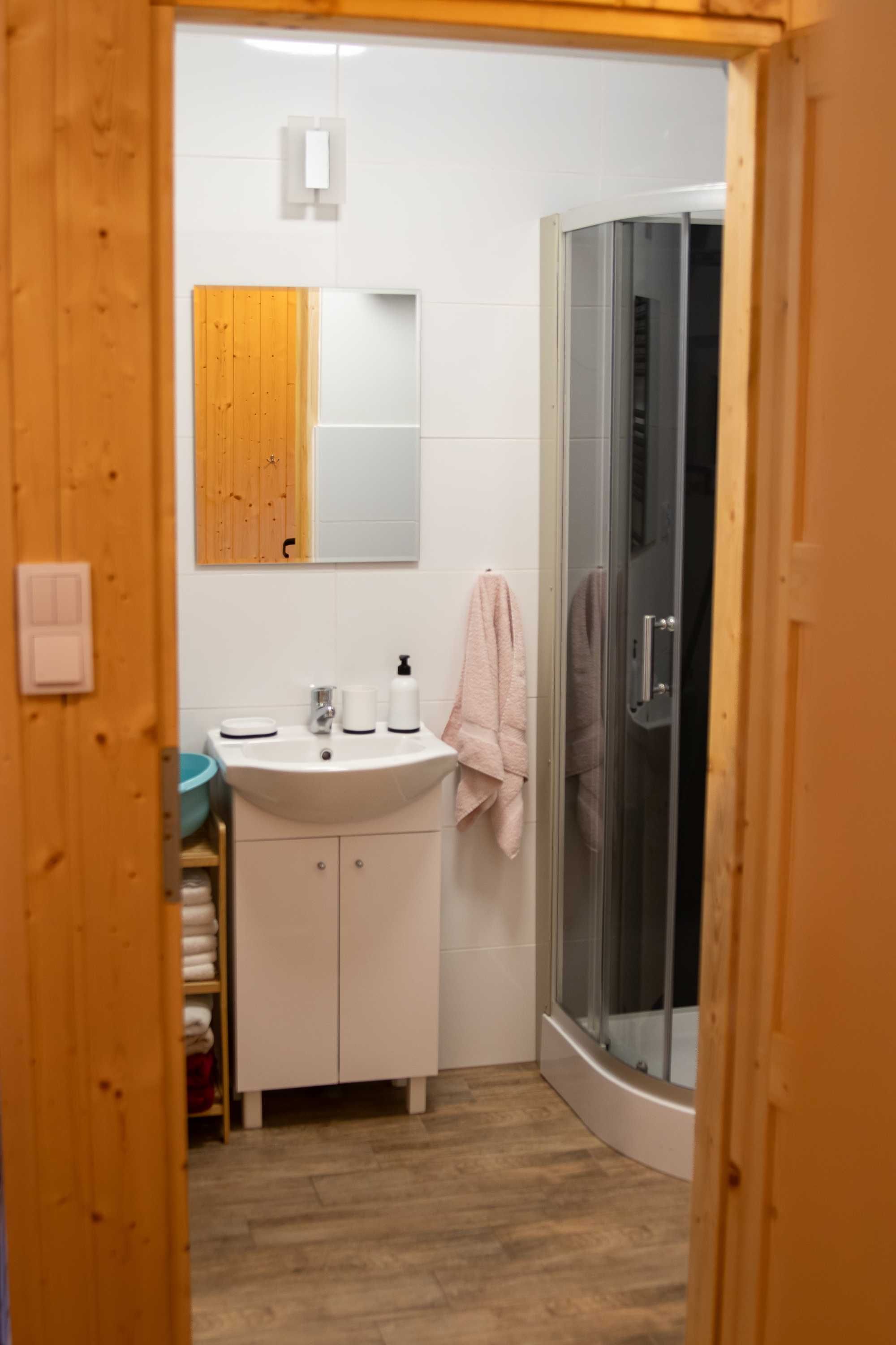 Sauna, balia, Domek całoroczny Rokitki - "Ania"  -  6 osobowy