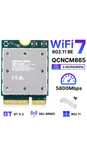 Wi-Fi модуль Qualcomm QCNCM865 WiFi 7  BT5.3 Tri-Band 5800 Мбіт/с