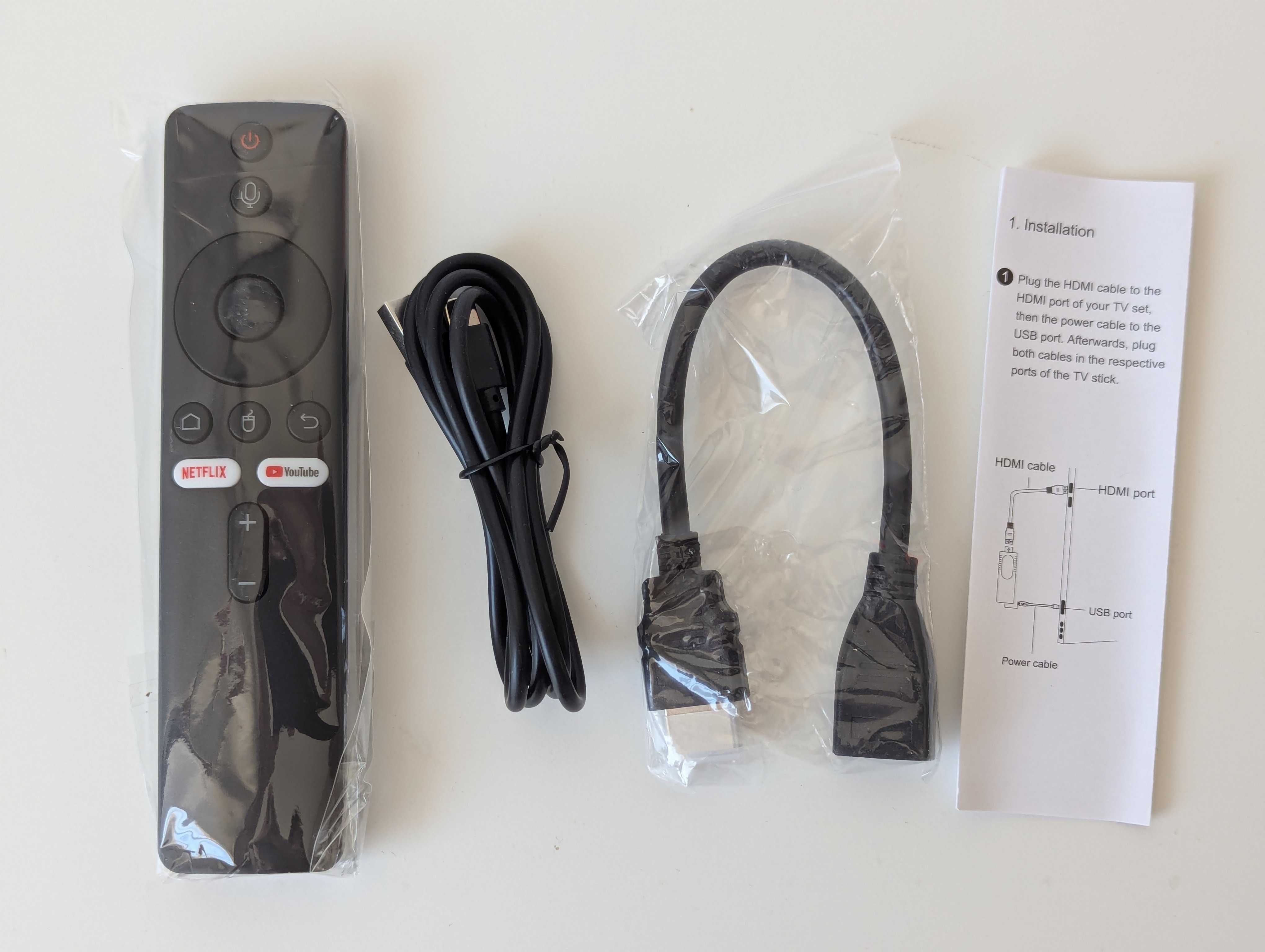 TV Stick Android 10 ATV | 4K | USB | WiFi 5 | 2+8G (16G) | BT | U8