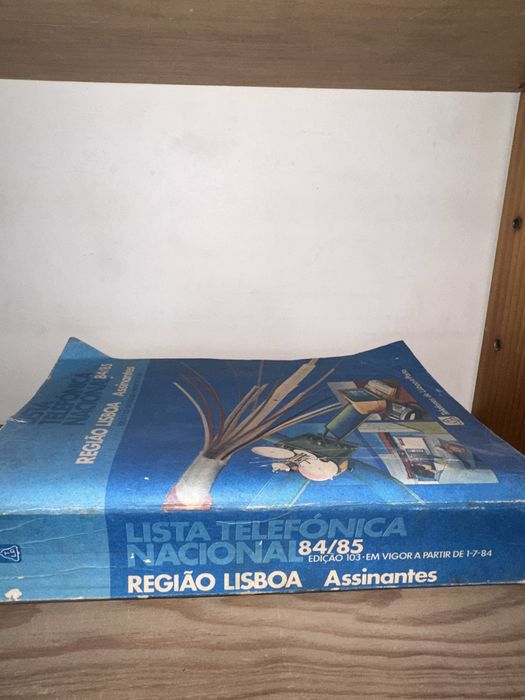 Lista telefónica antiga 84 e 85