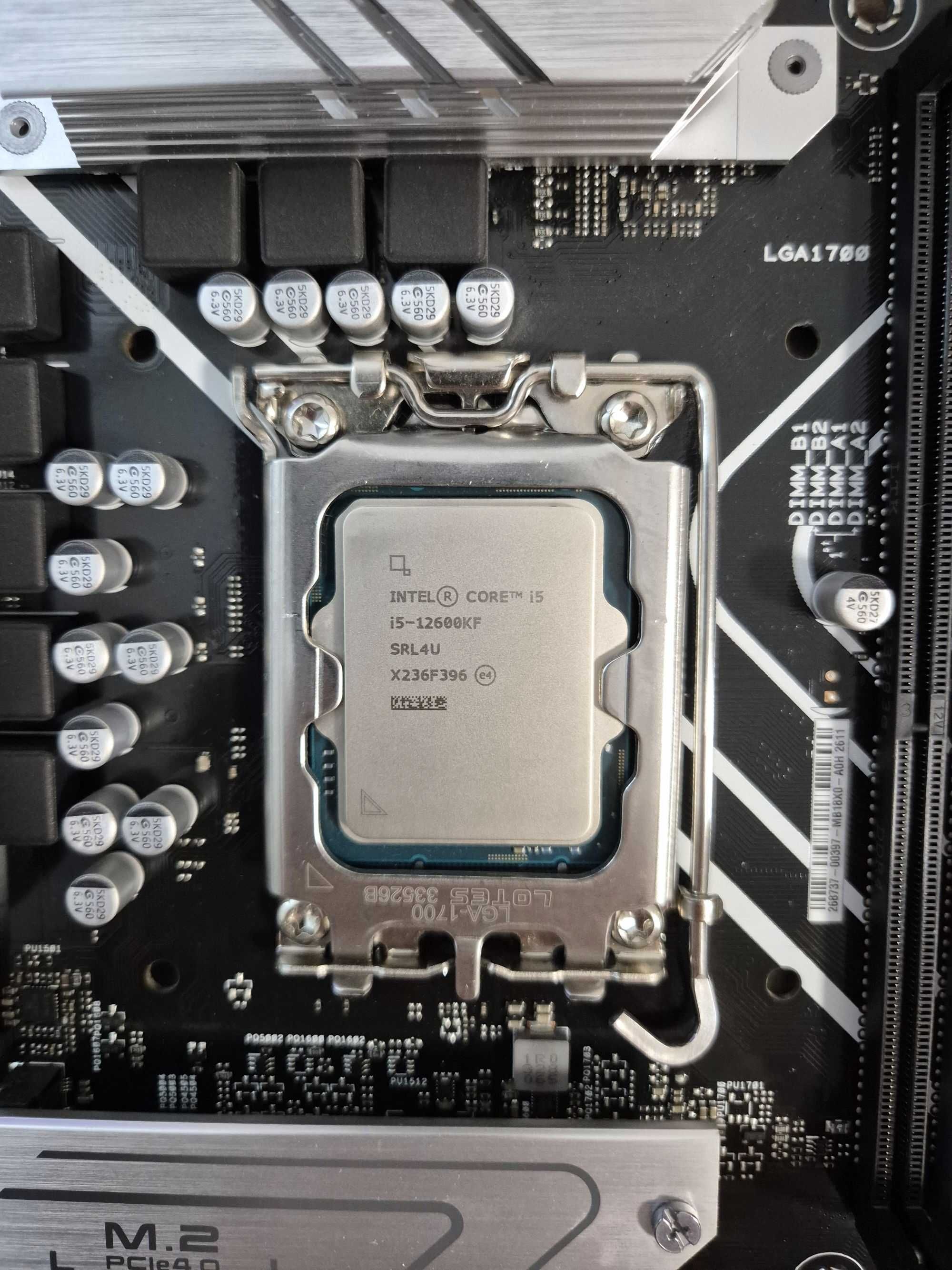 s1700 сет Intel Core i5-12600KF 4.9GHz+плата ASUS B660 D4 ATX. TradeIN