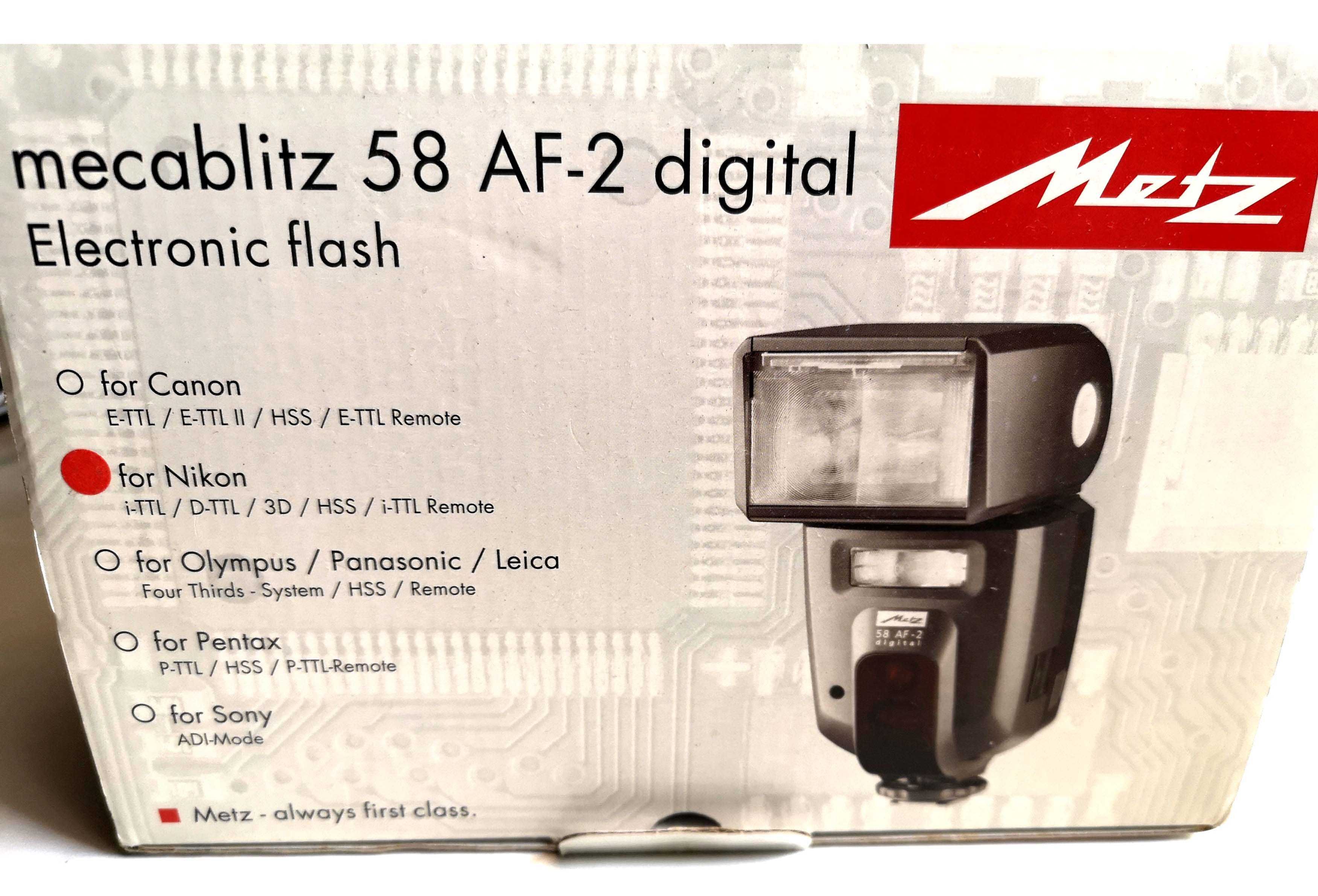 Flash Metz Mecablitz 58 AF-2 (Nikon)