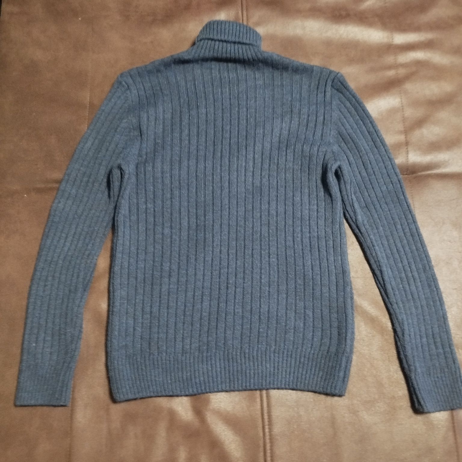 Теплый зимний мужской свитер кофта світєр размер М
