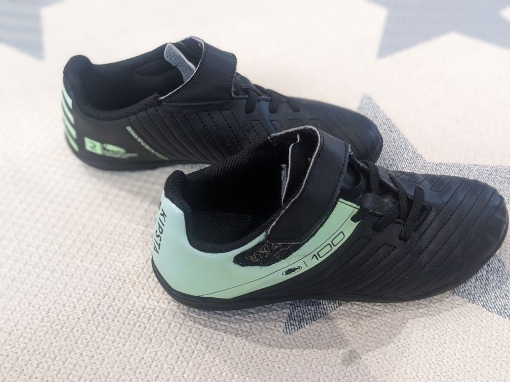 Buty do piłki nożnej dla dzieci Kipsta 100 Easy Turf TF na rzepy

Stan