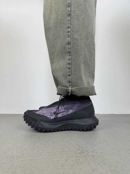 Мужские кроссовки Nike ACG Mountain Fly GORE-TEX Black Violet. 40-45