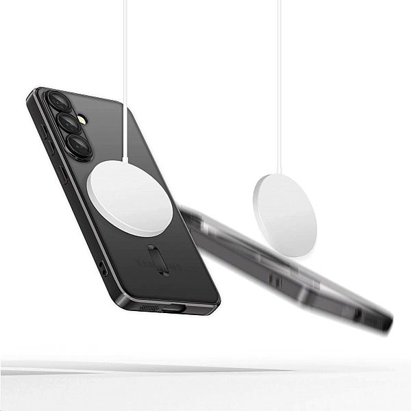 Etui Tech-Protect MagMat MagSafe na Samsung Galaxy S25 - przezroczysto