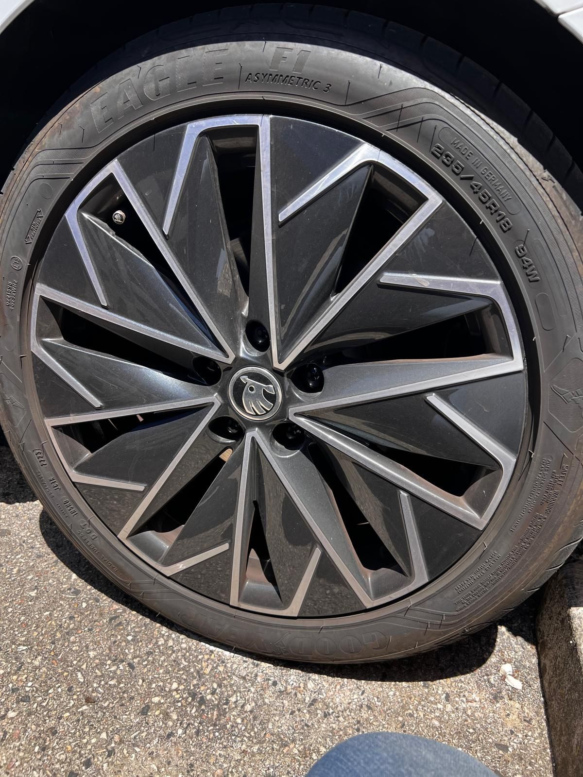 Jantes 18 polegadas de Skoda superb modelo Propus