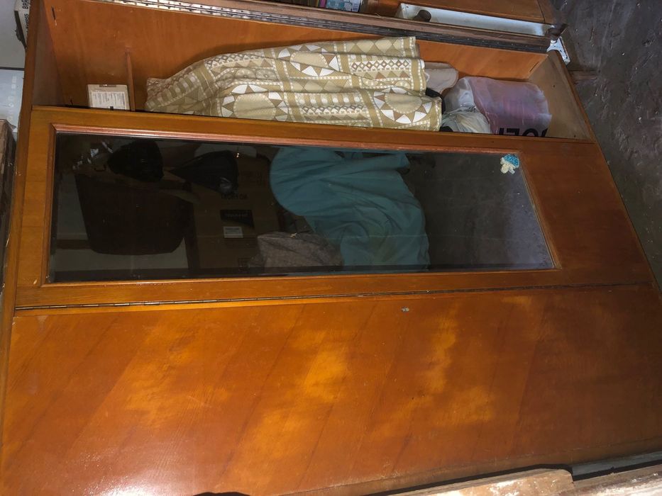 Шкаф 4х створчатый тём. полировки