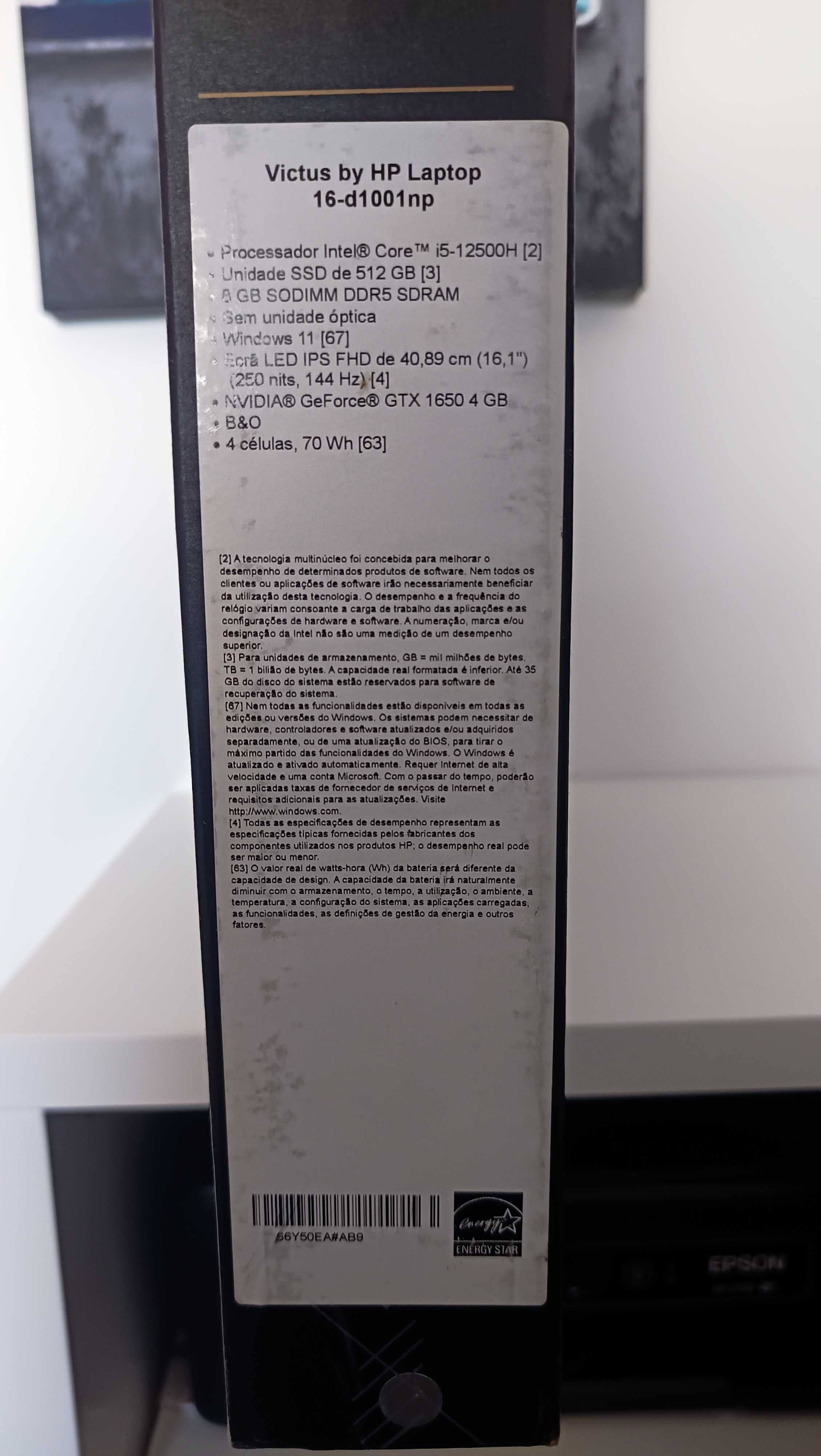 Portátil HP Victus