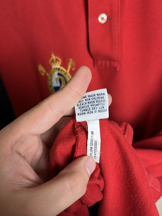 Ralph Lauren поло червоне