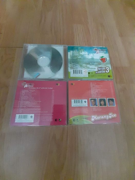4 CDs Morangos com Açúcar 10 Eur todos