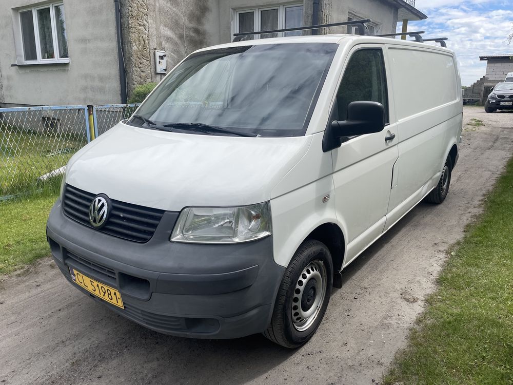 Volkswagen vw t5 transporter long 2,5 tdi klima relingi hak