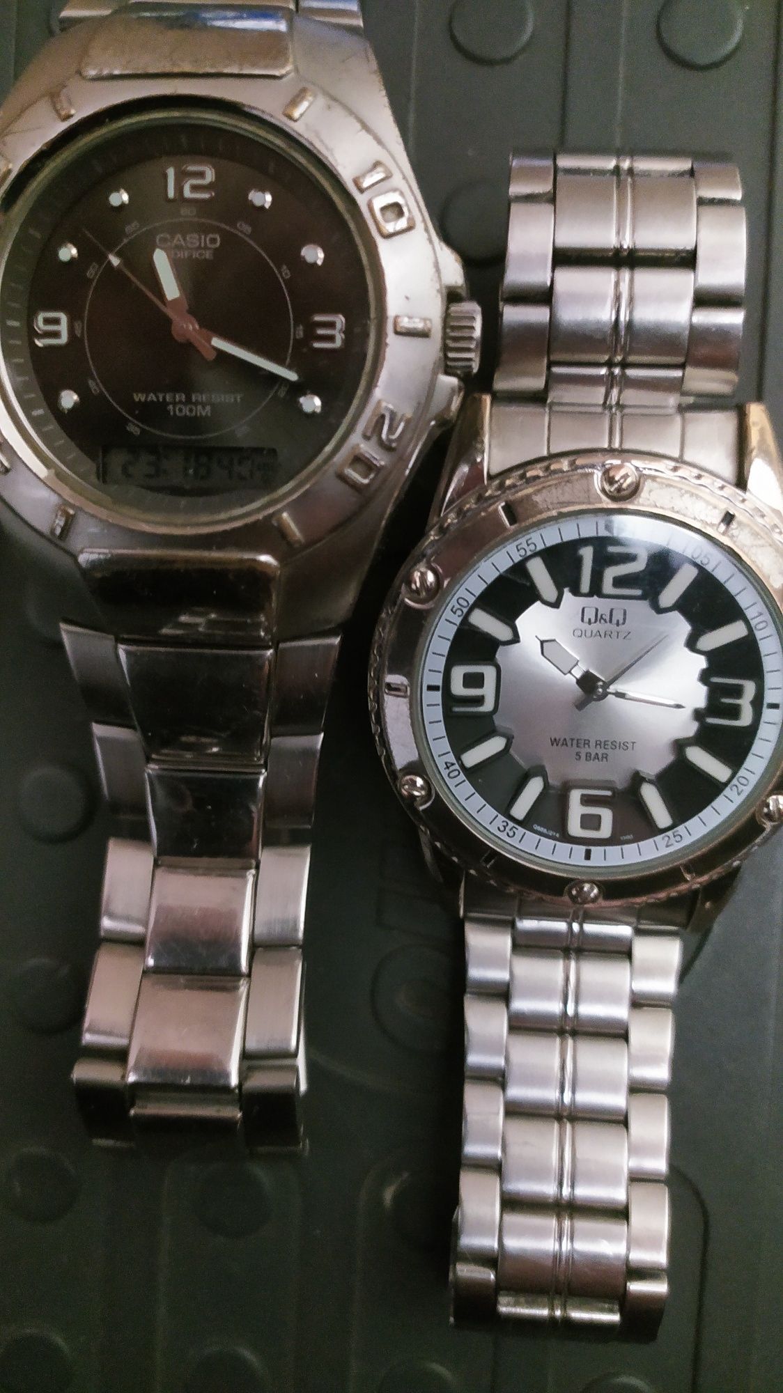 Годинник "Casio" та Q&Q