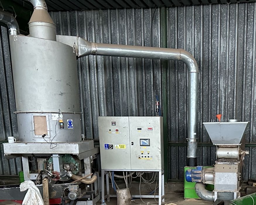 Pelleciarka, granulator, linia do produkcji pelletu, młyn bijakowy