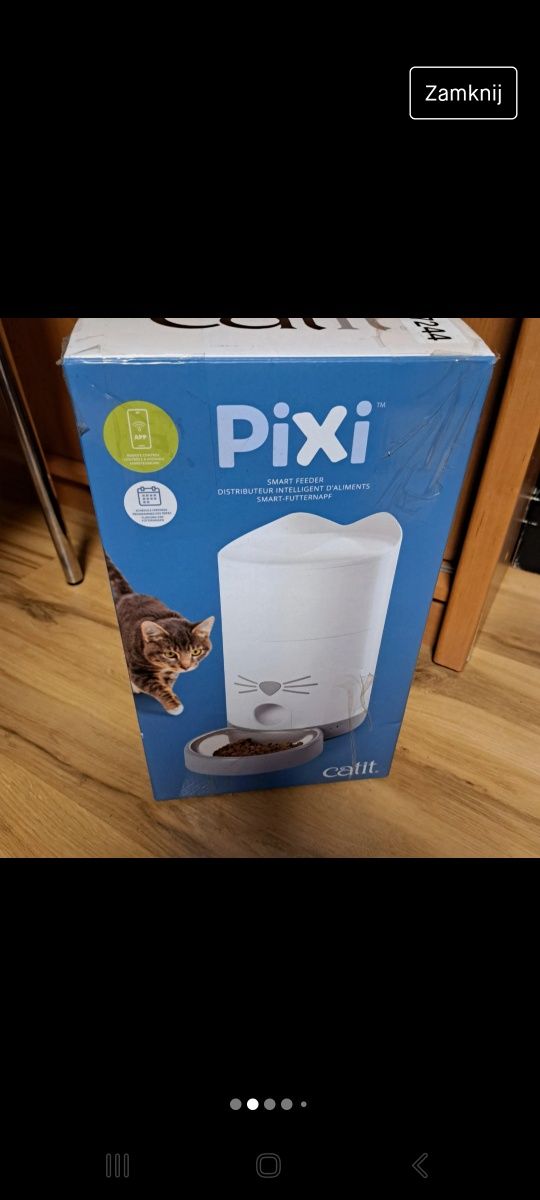 Pixi Smart Feeder karmidło automatyczne dla kota na aplikację