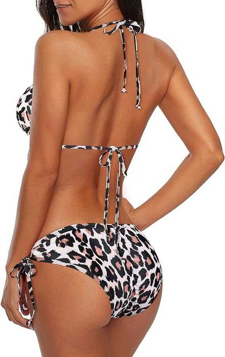 Nowy damski dwuczęściowy strój kąpielowy / stanik / majtki ! L !7476!