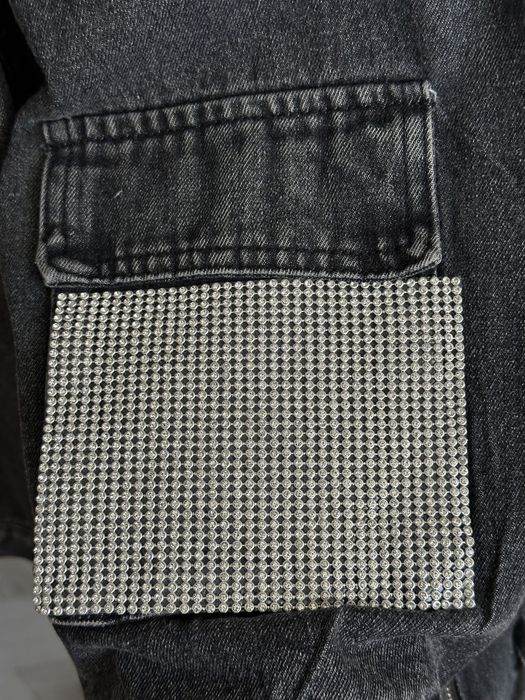 Джинсовый жекий пиджак