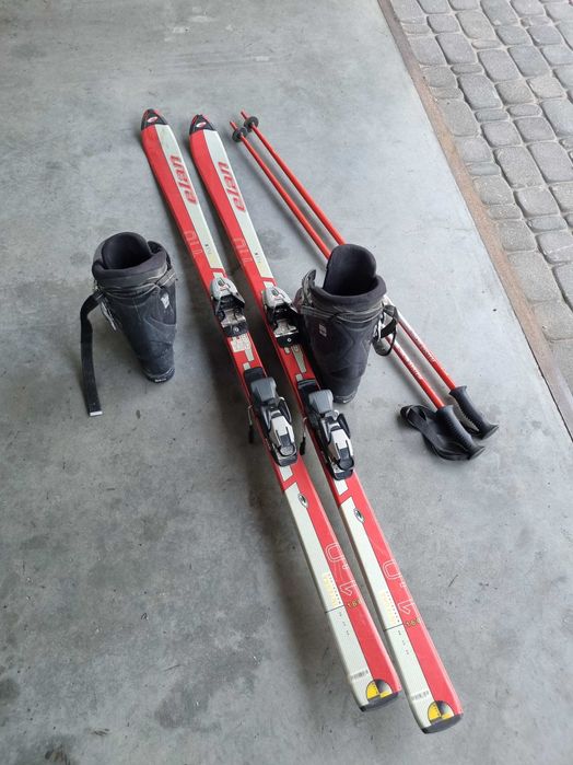 narty buty 42r, kijki