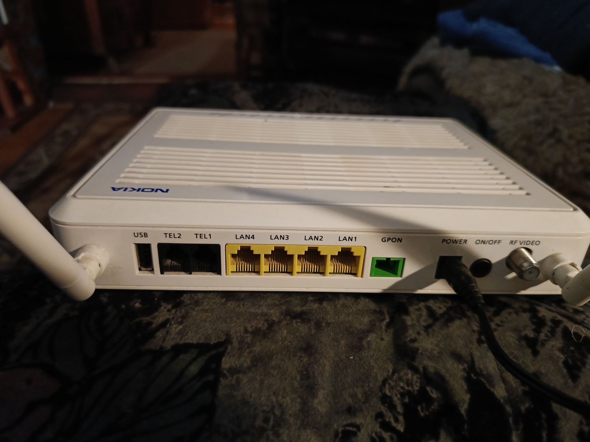 Router wifi nokia produkcja Alcatel.