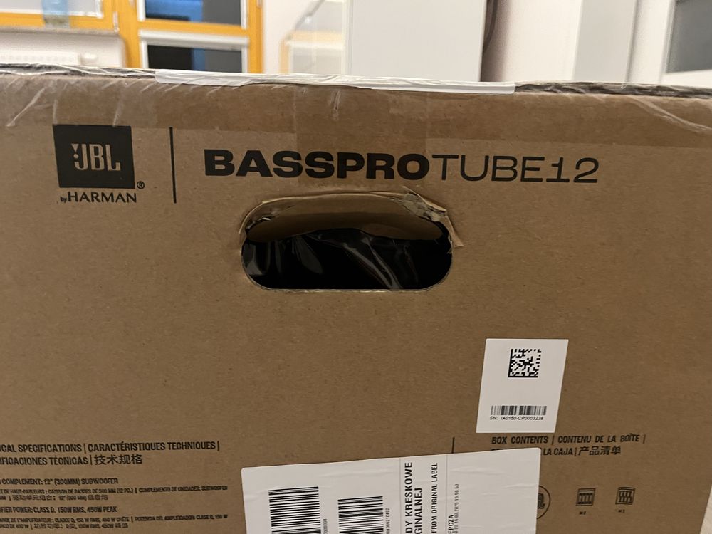 JBL BassPro Tube 12 — Aktywny Subwoofer