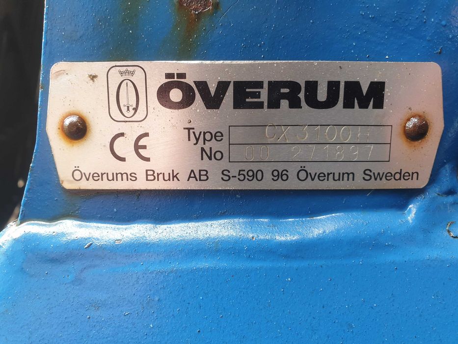 Pług Overum 3×50cm