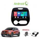 (NOVO) Rádio 2DIN 9" • Renault CAPTUR (2013 a 2019) • Android [4+32GB]