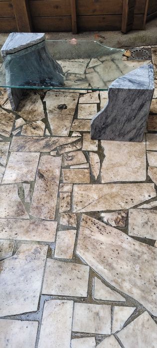 Mesa de sala de estar em Marmore